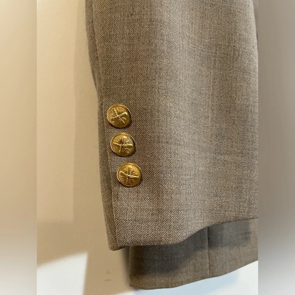 Wynbrooke Younkers Tan Blazer Suit Jacket Mens Size 42 Vintage Made in USA
